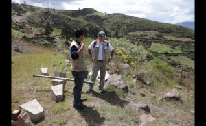 ÁNCASH: REPORTAN CERCOS Y POSTES DENTRO DE ZONA ARQUEOLÓGICA MARCUM.