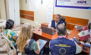 SEGUNDA VUELTA | MISIÓN DE OBSERVACIÓN ELECTORAL DE LA UNIÓN EUROPEA LLEGÓ A HUARMEY.